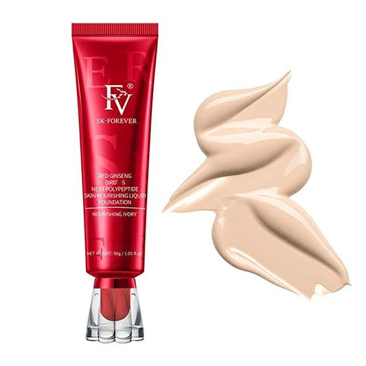 FV Liquid Foundation Makeup, Full Coverage Oil Control Flawless 12 Hour Long Lasting Concealer Matte Foundation