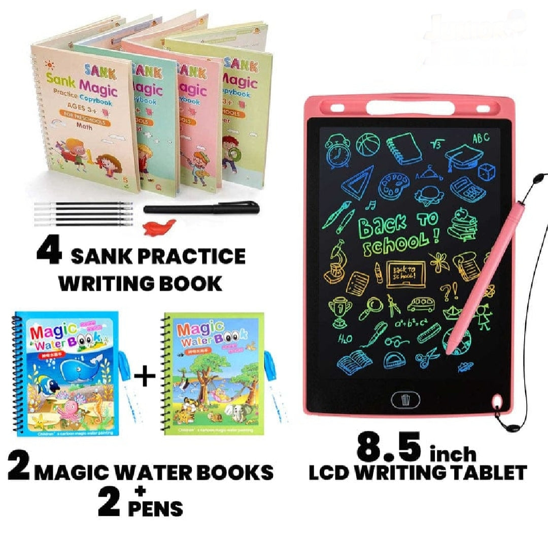 Magic Water Book, Water Drawing Book, Reusable Doddle book for Kids