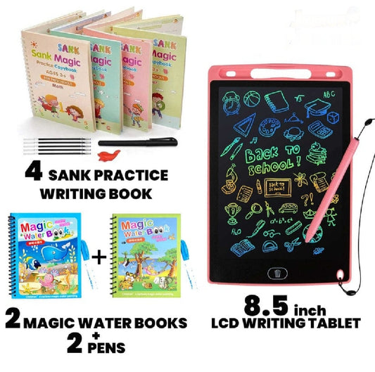 Magic Water Book, Water Drawing Book, Reusable Doddle book for Kids